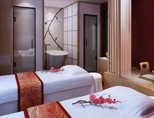 广州番禺高端会所桑拿环境展示（九）快乐驿站，体验水疗